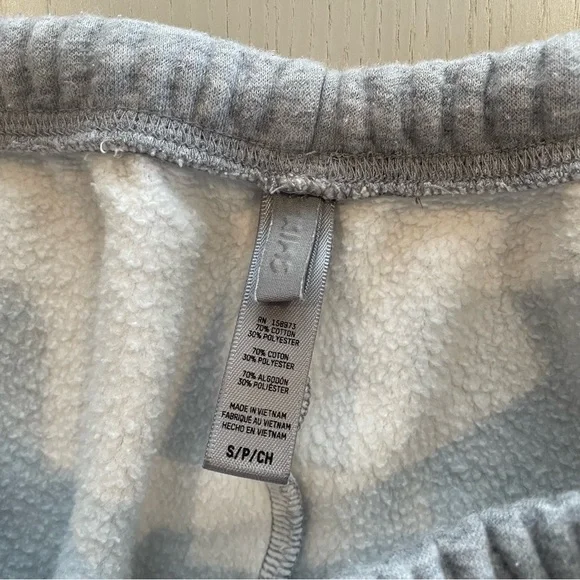 Skims Cotton Fleece Classic Jogger Sweatpants (Heather Grey) - Size S - Picture 5 of 8